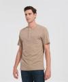 Custom Men's Merino Short Sleeve Henley | Classic Fit Men's Casual Merino Wool Shirt Suppiler