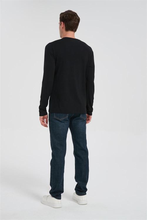 Wholesale Men's Long Sleeve Merino Crew Hoodie From  Chinese Factory