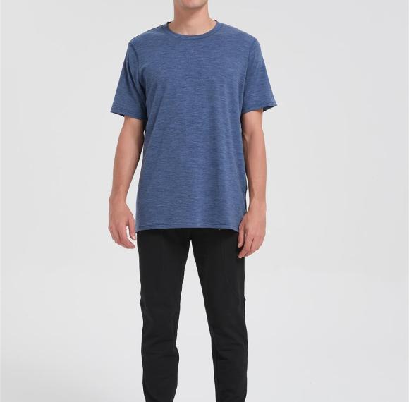Wholesale Men's Merino Running Shirt | 15.5μm Superfine Merino Wool T-shirt Suppiler