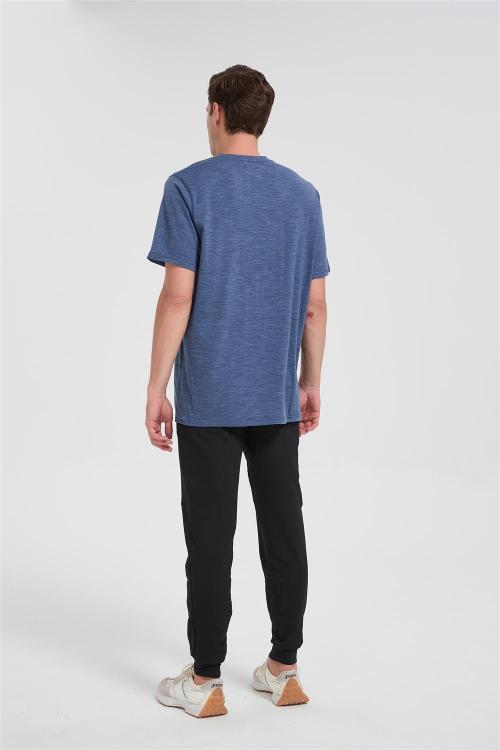 Wholesale Men's Merino Running Shirt | 15.5μm Superfine Merino Wool T-shirt Suppiler