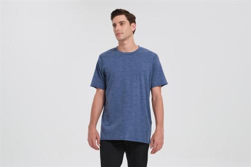 Wholesale Men's Merino Running Shirt | 15.5μm Superfine Merino Wool T-shirt Suppiler