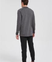 Wholesale Men's Merino Base Layer Shirt | Half-zipper Antibacterial Merino Shirt From China