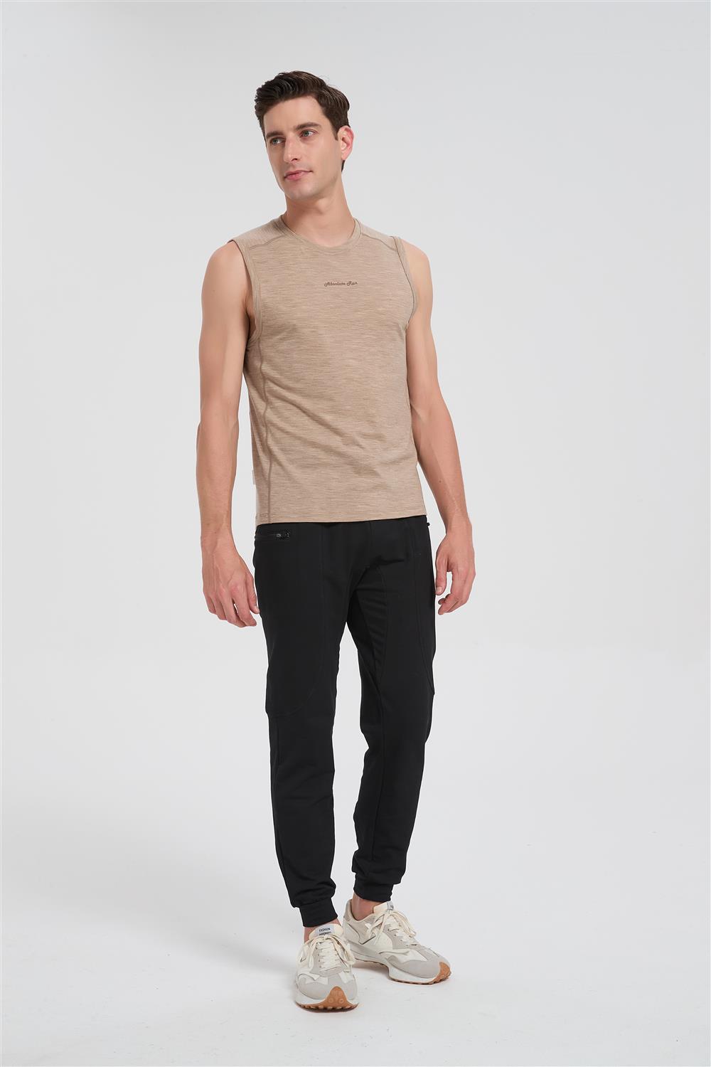 Wholesale Men's Merino Running Sports Vest