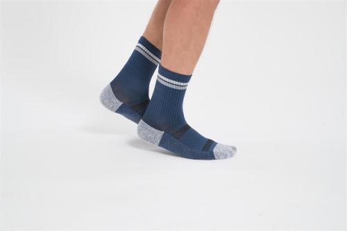 Custom Men's Merino Socks | Blend Run+Ultralight Hike Liner Crew Socks Suppiler