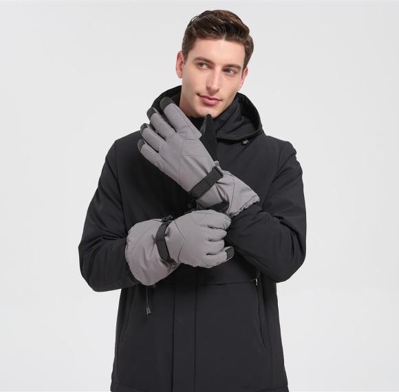 Custom Men's Merino Ski Gloves | Wholesale Warmth & waterproof ski gloves From China