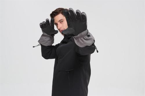 Custom Men's Merino Ski Gloves | Wholesale Warmth & waterproof ski gloves From China