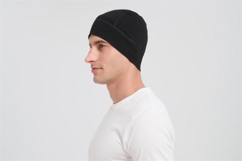 Custom Men's Merino Beanie | Wholesale Soft & Anti-pilling High Quality Merino Wool Beanie