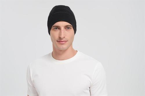 Custom Men's Merino Beanie | Wholesale Soft & Anti-pilling High Quality Merino Wool Beanie