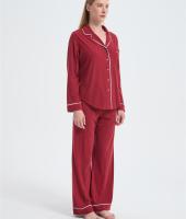 Custom Women's Merino Pajamas | Wholesale Long Sleeve Merino Wool Top And Bottom Set