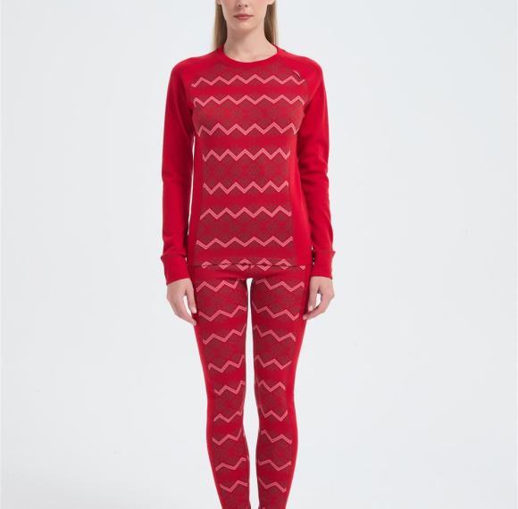 Custom Women's Merino Thermals | Long Sleeve Merino Wool Thermals Top & Bottom Set