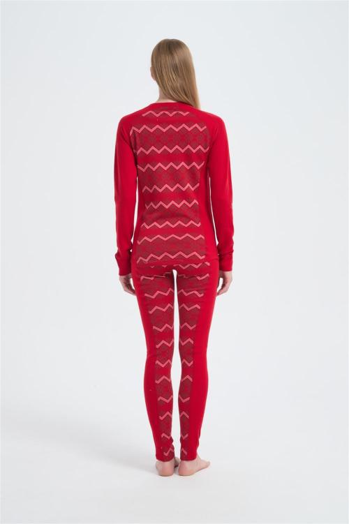 Custom Women's Merino Thermals | Long Sleeve Merino Wool Thermals Top & Bottom Set