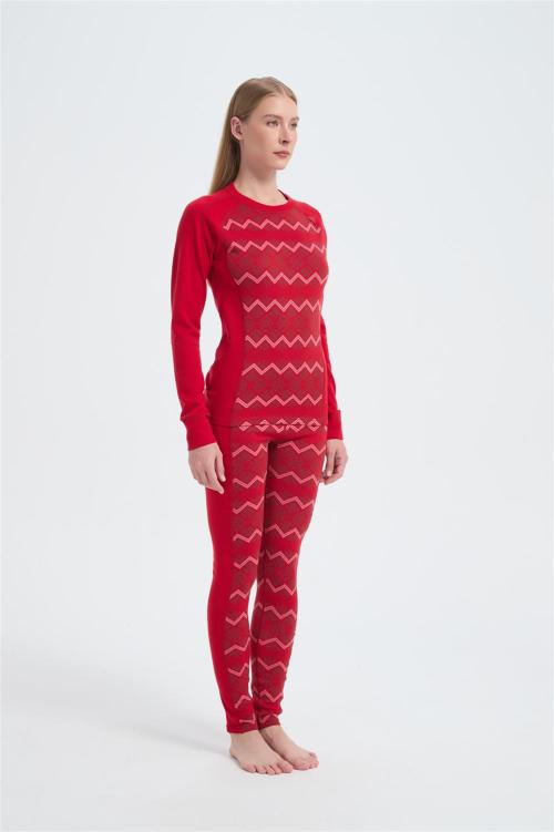 Custom Women's Merino Thermals | Long Sleeve Merino Wool Thermals Top & Bottom Set