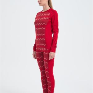 Custom Women's Merino Thermals | Long Sleeve Merino Wool Thermals Top & Bottom Set