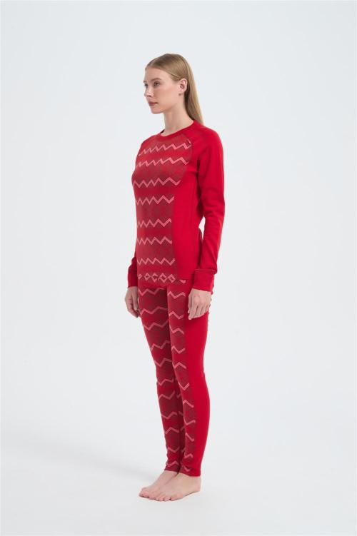 Custom Women's Merino Thermals | Long Sleeve Merino Wool Thermals Top & Bottom Set