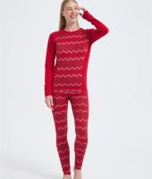 Custom Women's Merino Thermals | Long Sleeve Merino Wool Thermals Top & Bottom Set