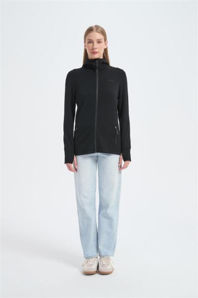 Wholesale Women's Merino Jacket | OEM Merino Blend Compact Travel Jacket From China