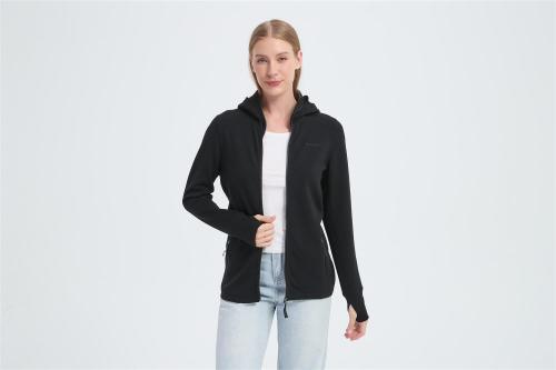 Wholesale Women's Merino Jacket | OEM Merino Blend Compact Travel Jacket From China