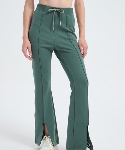 Custom Women's Merino Pants | Women's Wide Leg Casual Merino Wool Pants Suppiler