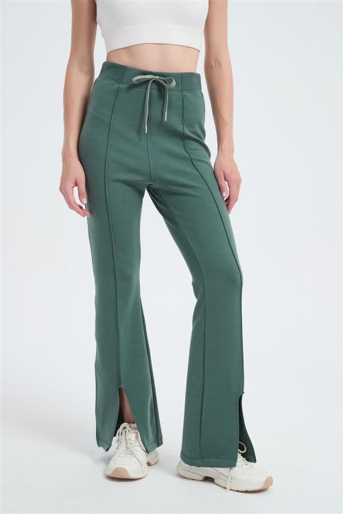 Custom Women's Merino Pants | Women's Wide Leg Casual Merino Wool Pants Suppiler
