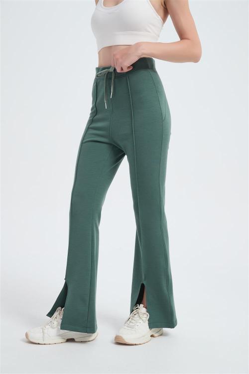 Custom Women's Merino Pants | Women's Wide Leg Casual Merino Wool Pants Suppiler