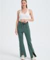 Custom Women's Merino Pants | Women's Wide Leg Casual Merino Wool Pants Suppiler