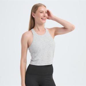 Custom Women's Merino Cropped Tank | OEM Comfortable & Antibacterial Women's Merino Wool Tank Top