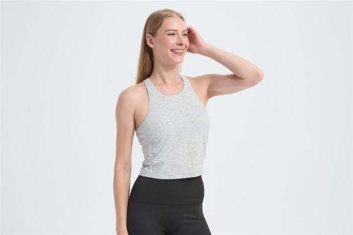 Custom Women's Merino Cropped Tank | OEM Comfortable & Antibacterial Women's Merino Wool Tank Top