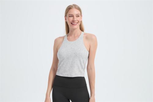 Custom Women's Merino Cropped Tank | OEM Comfortable & Antibacterial Women's Merino Wool Tank Top