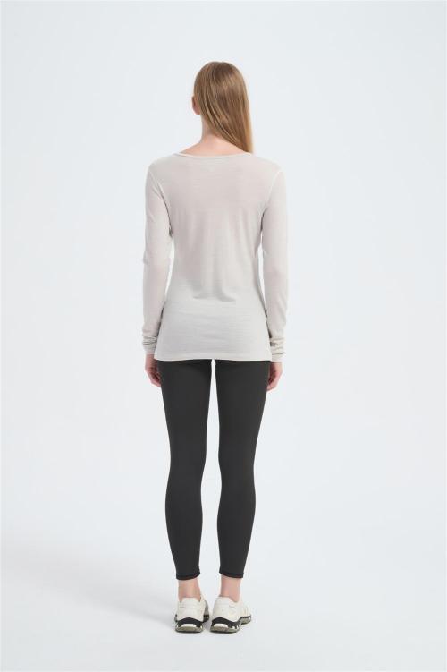 Custom Women's Merino Crew Neck Base Layers | Merino Wool Long Sleeve T-shirt Manufacturer