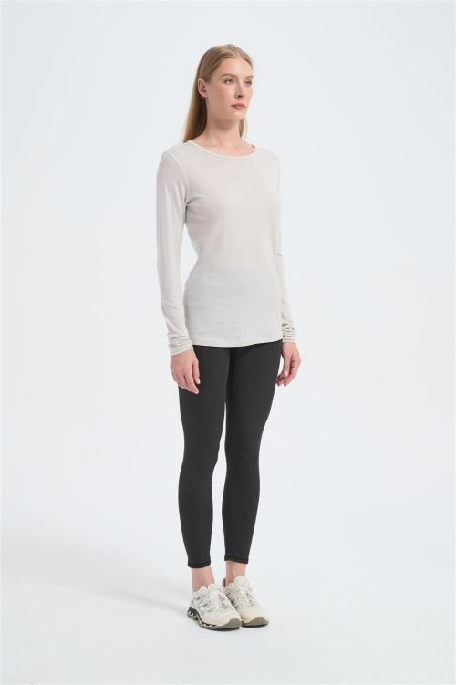 Custom Women's Merino Crew Neck Base Layers | Merino Wool Long Sleeve T-shirt Manufacturer