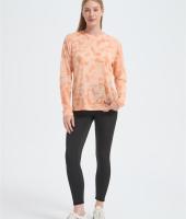 Wholesale Women's Merino Long Sleeve Base Layers | Custom Merino Wool Tie-dye T-shirt