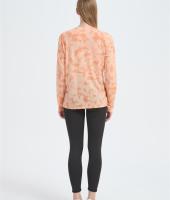 Wholesale Women's Merino Long Sleeve Base Layers | Custom Merino Wool Tie-dye T-shirt