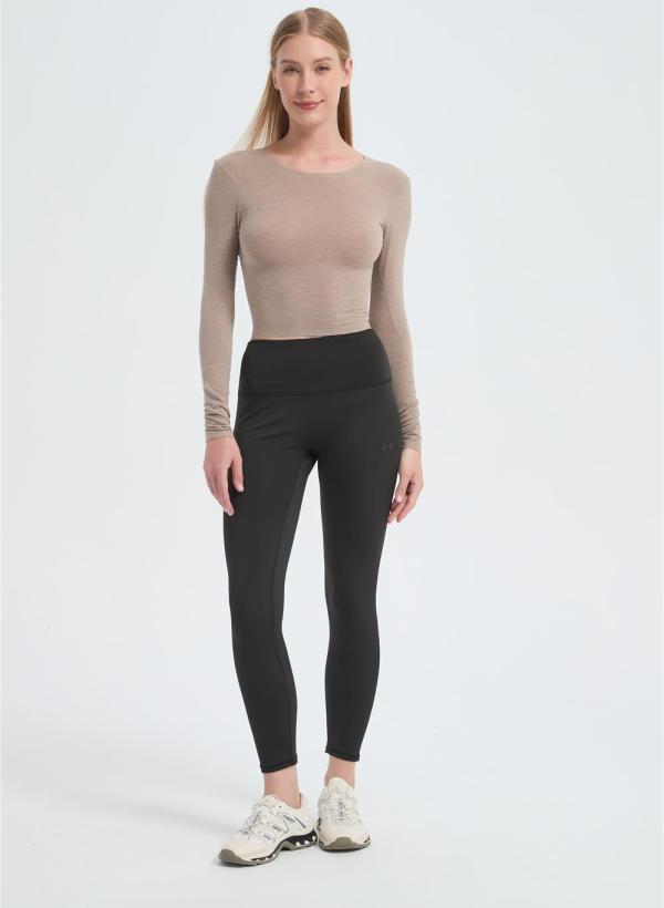 Wholesale Women's Merino Blend Rib Fitted Base Layers From Chinese Factory