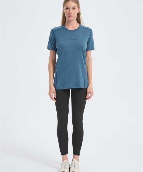 Wholesale Women's Merino Short Sleeve T-shirts | OEM Merino Wool Breathable Casual T-shirts