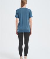 Wholesale Women's Merino Short Sleeve T-shirts | OEM Merino Wool Breathable Casual T-shirts