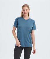 Wholesale Women's Merino Short Sleeve T-shirts | OEM Merino Wool Breathable Casual T-shirts