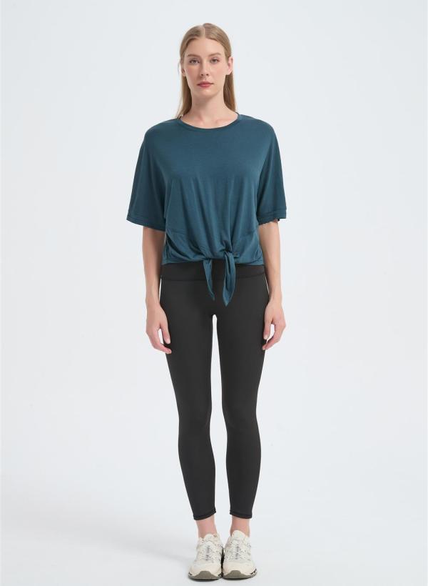 Custom Women's Merino Yoga Tops | Workout Cool Running Short Suppiler