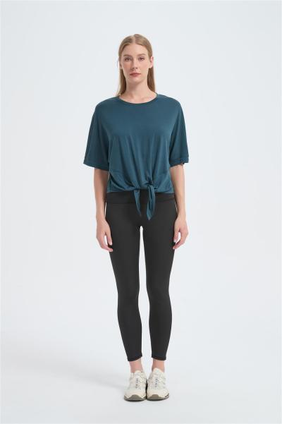 Custom Women's Merino Yoga Tops | Workout Cool Running Short Suppiler