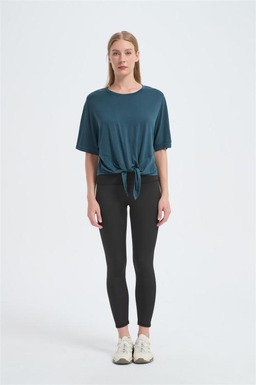 Custom Women's Merino Yoga Tops | Workout Cool Running Short Suppiler