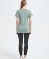 Custom Women's Merino V-Neck T-shirt From Chinese Factory