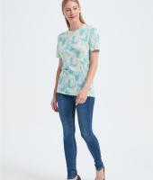 Custom Women's Merino Short Sleeve Base Layers | Merino Wool Tie-dye T-shirt Suppiler