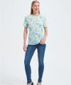 Custom Women's Merino Short Sleeve Base Layers |  Merino Wool Tie-dye T-shirt Suppiler