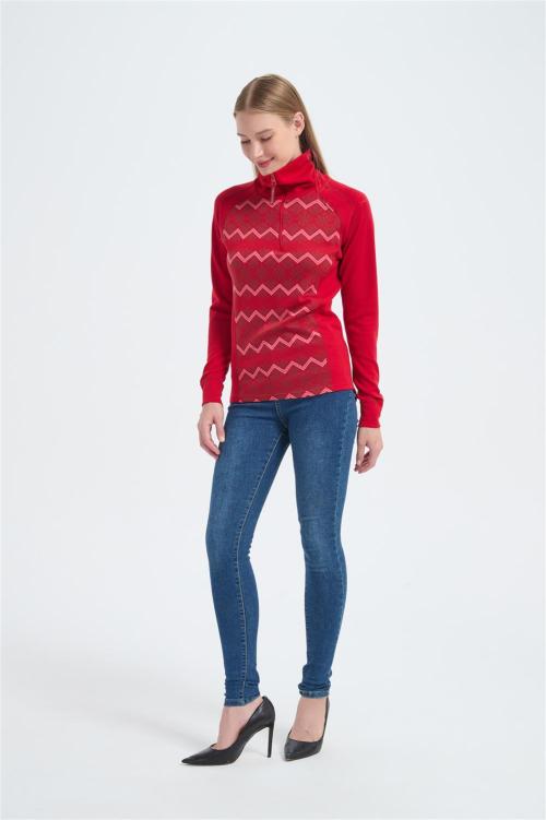Wholesale Women's Merino Collared Jumpers From China