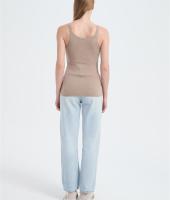 Wholesale Women's Merino Ribbed Racer Tank From China
