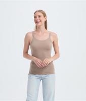Wholesale Women's Merino Ribbed Racer Tank From China