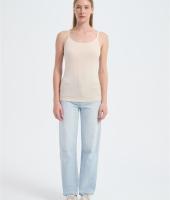 Custom Women's Merino Blend Rib Lotus Tank | Airy Soft Women's Merino Wool Cami Tank Supplier