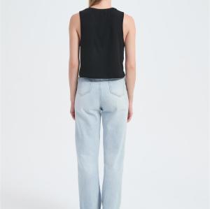 Custom Women's Merino Blend Lightweight Yoga Top  From China