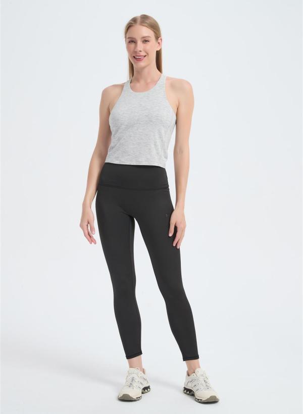 Custom Women's Merino Cropped Tank | OEM Comfortable & Antibacterial Women's Merino Wool Tank Top