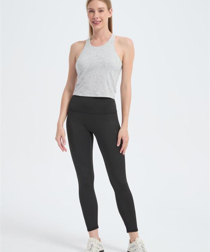 Custom Women's Merino Cropped Tank | OEM Comfortable & Antibacterial Women's Merino Wool Tank Top