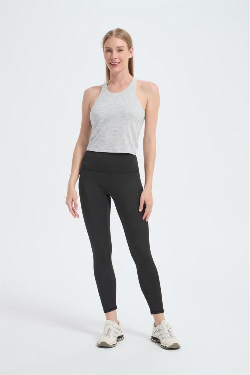 Custom Women's Merino Cropped Tank | OEM Comfortable & Antibacterial Women's Merino Wool Tank Top